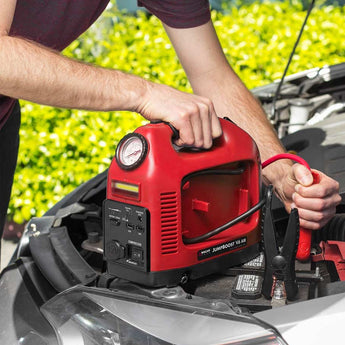 Wagan JumpBoost V6 Air - Jump Starter with 150 PSI Air Compressor and 10 LED Work Light
