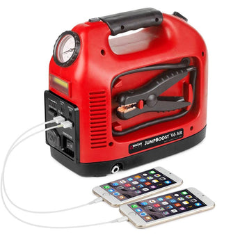 Wagan JumpBoost V6 Air - Jump Starter with 150 PSI Air Compressor and 10 LED Work Light