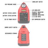 Wagan JumpBoost V6 Air - Jump Starter with 150 PSI Air Compressor and 10 LED Work Light