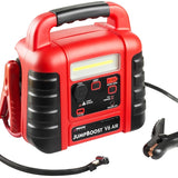 Wagan Tech JumpBoost V6 Air - 1000 Amp Jump Starter with 260 PSI Air Compressor - 200 Lumen LED Work Light - 15Ah SLA Battery (7552)