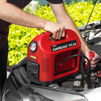Wagan JumpBoost V10 Air - Jump Starter with 150 PSI Air Compressor and 60 Lumen LED