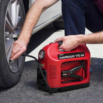 Wagan JumpBoost V10 Air - Jump Starter with 150 PSI Air Compressor and 60 Lumen LED