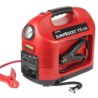 Wagan JumpBoost V10 Air - Jump Starter with 150 PSI Air Compressor and 60 Lumen LED