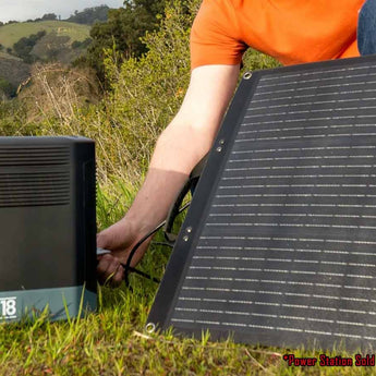 Wagan EL8214 100W Foldable Solar Panel - 2nd Generation