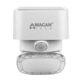 Wagan Solar Wall Light - 2000 Lumens - Includes Li-ion Battery Pack - White