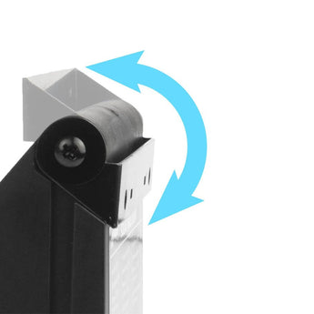 Wagan Solar Wall Light - 1000 Lumens - Includes Li-ion Battery Pack