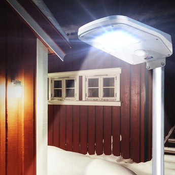 Wagan Solar LED Floodlight 2000 with Remote -2000 Lumens - Uses Built-in 3.7V 10000mAh Li-ion Battery Pack (8590)