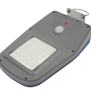 Wagan Solar LED Floodlight with Remote - 3000 Lumens - Includes Li-ion Battery Pack