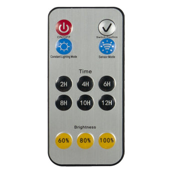 Wagan Solar LED Streetlight Floodlight with Remote - 4800 Lumens - Includes Li-ion Battery Pack