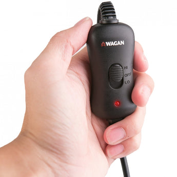 Wagan Deluxe Velour Heated Seat Cushion