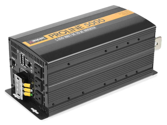 Wagan Proline 5000W DC to AC Inverter w/ Remote (EL3744)