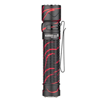 Olight Warrior Mini 2 Rechargeable LED Flashlight - 1750 Lumens - Includes 1 x 18650 - Black or Limited Edition Color Options