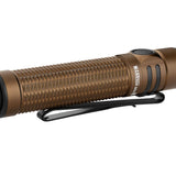 Olight Warrior Mini 3 Rechargeable LED Flashlight - 1750 Lumens - Includes 1 x 18650 - Black, Forest Gradient, Midnight Horizon, Desert Tan, or Zombie Green