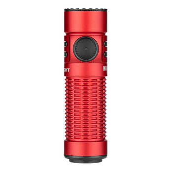 Olight Warrior Nano Rechargeable LED Flashlight - 1200 Lumens - Includes 1 x 18350 - Black or Red