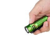 Olight Warrior Nano Rechargeable LED Flashlight - 1200 Lumens - Includes 1 x 18350 - Black or Red