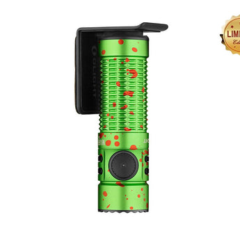 Olight Warrior Nano Rechargeable LED Flashlight - 1200 Lumens - Includes 1 x 18350 - Black or Red