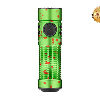 Olight Warrior Nano Rechargeable LED Flashlight - 1200 Lumens - Includes 1 x 18350 - Black or Red