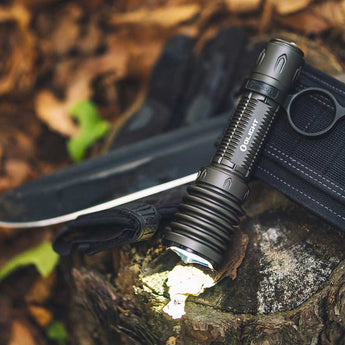 Olight Warrior X 3 Rechargeable Tactical LED Flashlight - 2500 Lumens - Includes 1 x 21700 - Black or Gunmetal Gray