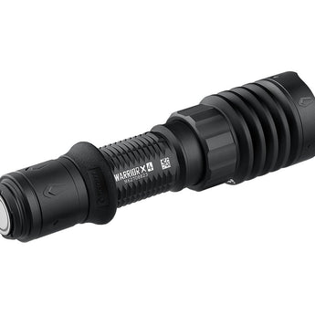 Olight Warrior X 4 Rechargeable LED Flashlight Kit - 2600 Lumens - Includes 1 x 21700, 2 x Filters and Weapon Mount - Matte Black