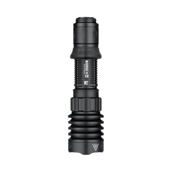 Olight Warrior X 4 Rechargeable LED Flashlight Kit - 2600 Lumens - Includes 1 x 21700, 2 x Filters and Weapon Mount - Matte Black