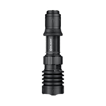 Olight Warrior X 4 Rechargeable LED Flashlight Kit - 2600 Lumens - Includes 1 x 21700, 2 x Filters and Weapon Mount - Matte Black