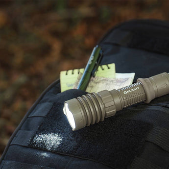 Olight Warrior X 4 Rechargeable LED Flashlight - 2600 Lumens - Includes 1 x 21700 - Multiple Color Options