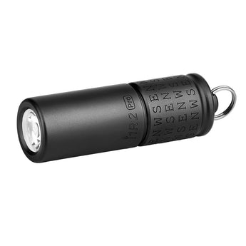Olight I1R 2 Pro EOS Keychain Twist USB-C Rechargeable Flashlight - Cardinal Directions Edition - Chip Scale LED - 180 Lumens - Uses Built-In 130mAh Battery Pack - North, South, East, West and Center