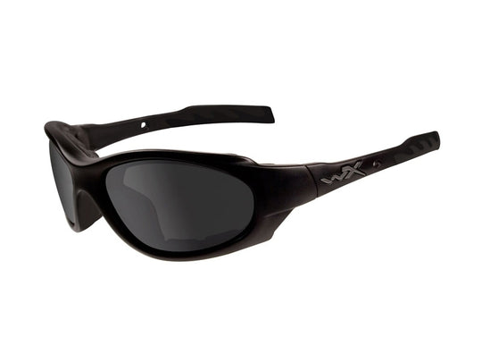 Wiley X XL-1 Advanced Changeable Sunglasses Rx Ready with High Velocity Protection - Matte Black Frame with Smoke Grey - Clear Lens Kit (291)