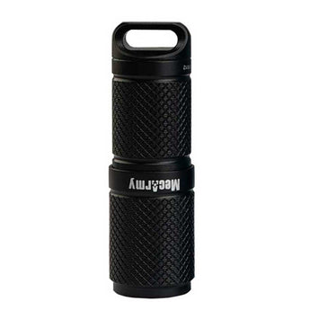 MecArmy X4S Rechargeable Mini LED Flashlight - CREE XP-G2 - 130 Lumens - Includes 1 x 10180 - PVD Black