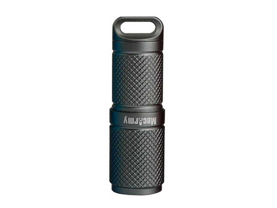 MecArmy X4S Rechargeable Mini LED Flashlight - CREE XP-G2 - 130 Lumens - Includes 1 x 10180 - PVD Grey
