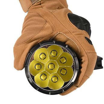 Acebeam X50 2.0 High Intensity USB-C Rechargeable Handheld Searchlight - 45000 Lumens - Uses Built-In 10.8V 4250mAh Li-ion Battery Pack - Cool or Neutral White LEDs