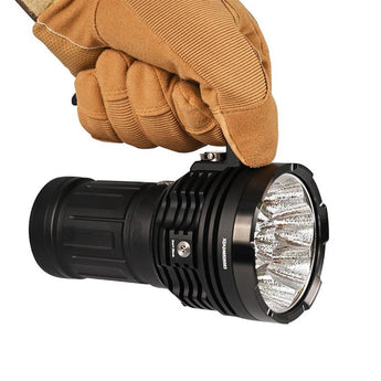 Acebeam X50 2.0 High Intensity USB-C Rechargeable Handheld Searchlight - 45000 Lumens - Uses Built-In 10.8V 4250mAh Li-ion Battery Pack - Cool or Neutral White LEDs