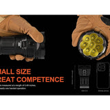 Acebeam X50 2.0 High Intensity USB-C Rechargeable Handheld Searchlight - 45000 Lumens - Uses Built-In 10.8V 4250mAh Li-ion Battery Pack - Cool or Neutral White LEDs