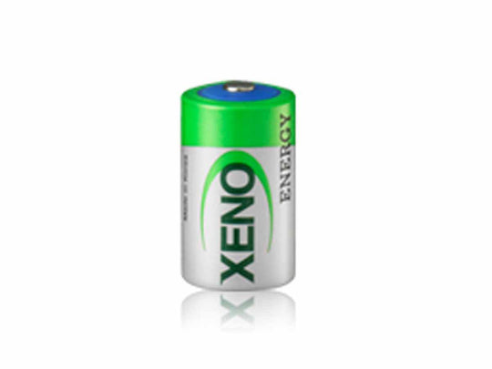 Xeno XL-050H 1/2AA 850mAh 3.6V High-Temp Lithium Thionyl Chloride (LiSOCl2) Bobbin Wound Button Top Battery - Bulk
