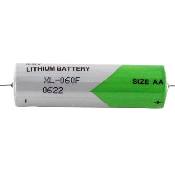 Xeno XL-060F-AX AA 2400mAh 3.6V Lithium Thionyl Chloride (LiSOCI2) Battery with Axial Leads - Bulk