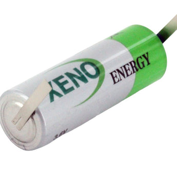 Xeno XL-100F A-cell 3600mAh 3.6V Lithium Thionyl Chloride (Li-SOCl2) Battery with T1, T2, T3, or T3R Tabs - Bulk