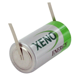 Xeno XL-145F-T1 C-cell 8500mAh 3.6V Lithium Thionyl Chloride (LiSOCI2) Battery with T1 Tabs - Bulk