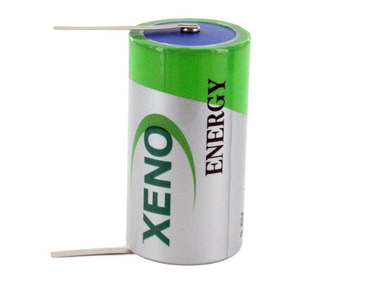 XL-145F-T1 Battery With Tabs Vertical View