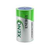 Xeno XL-205F-AX D-cell 19000mAh 3.6V Lithium Thionyl Chloride (LiSOCI2) Battery with Axial Leads - Bulk