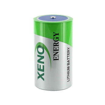 Xeno XL-205F-AX D-cell 19000mAh 3.6V Lithium Thionyl Chloride (LiSOCI2) Battery with Axial Leads - Bulk