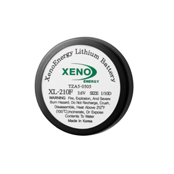 Xeno XL-210F Wafer 1/10 D Cell 1000mAh 3.6V 1A Lithium Thionyl Chloride (LiSOCI2) Battery