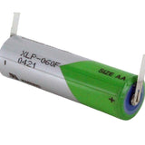 Xeno XLP-060F AA 2400mAh 3.6V High Pulse Lithium Thionyl Chloride (LiSOCI2) Battery with Terminal Options