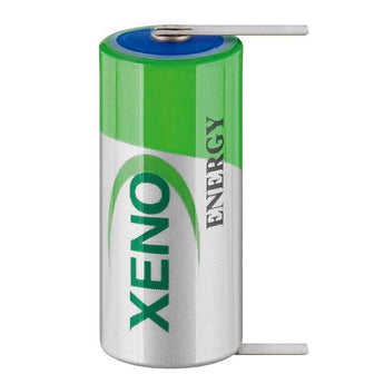 Xeno XL-055F 2/3AA 1650mAh 3.6V Lithium Thionyl Chloride (Li-SOCl2) Battery with Terminal Options