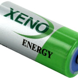 Xeno XL-055F 2/3AA 1650mAh 3.6V Lithium Thionyl Chloride (LiSOCI2) Button Top Battery - Bulk