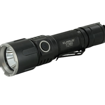 Klarus XT11S Rechargeable Flashlight - CREE XP-L HI V3 LED - 1100 Lumens - Uses 2 x CR123A or 1 x 18650 (Included)