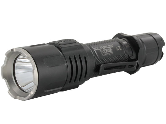 Klarus XT11S Flashlight - CREE XP-L HI V3 LED - Gray - 1100 Lumens - Uses 2 x CR123A or 1 x 18650 (Included)