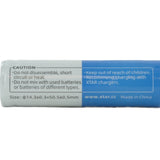 XTAR 14500 1200mAh 3.7V Protected 2.8A Lithium Ion (Li-ion) Button Top Battery