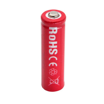 XTAR INR 14500 800mAh 3.7V Unprotected Lithium Ion (Li-ion) Button Top Battery - Boxed