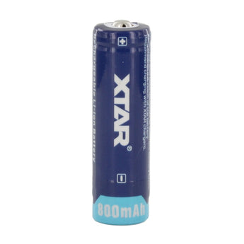 XTAR 14500 800mAh 3.7V Protected Lithium Ion (Li-ion) Button Top Battery - Boxed