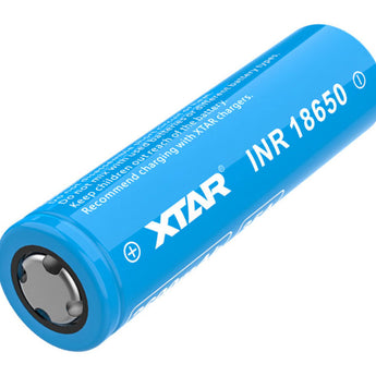 XTAR Molicel 18650 2600mAh 3.6V Unprotected High-Drain 35A Lithium Ion (Li-ion) Flat Top Battery